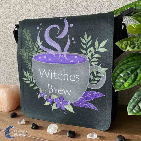 Kitchen Witch Shoulder Bag Witches Brew