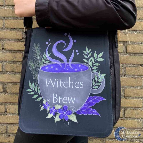 Witches Brew Heksentas Witch Art Schoudertas-4