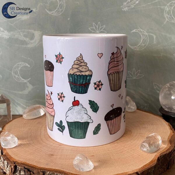 Cupcake Mug illustrated Mug