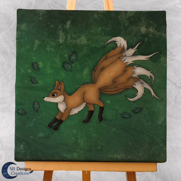 Japanse Kitsune Art