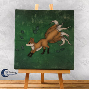 Kitsune Canvas Art Mythological Creature