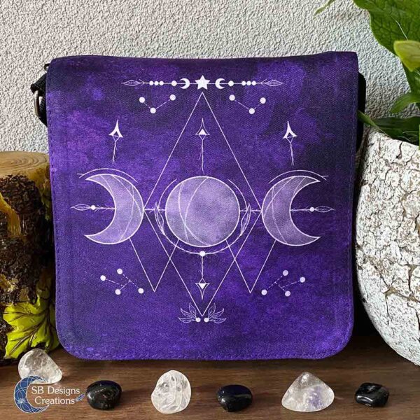 Triple Moon Shoulder Bag - Witchy Vibes - Moonwitch