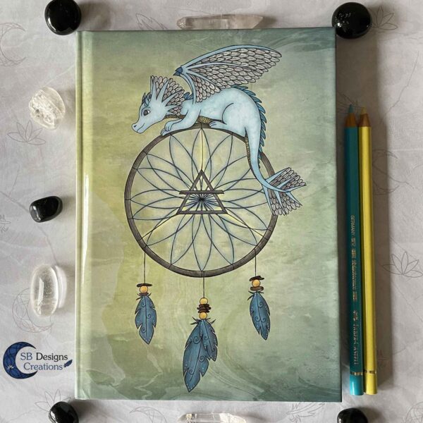 Air Dragon Dream Catcher Notebook