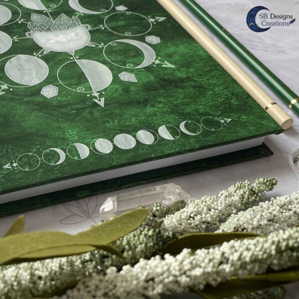 Book of Shadows Moonphases Journal Moon Magick Caudron-3