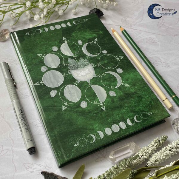 Book of Shadows Moonphases Journal Moon Magick Caudron-4