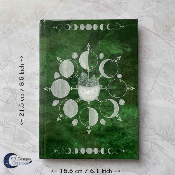 Book of Shadows Moonphases Journal Moon Magick Caudron-8