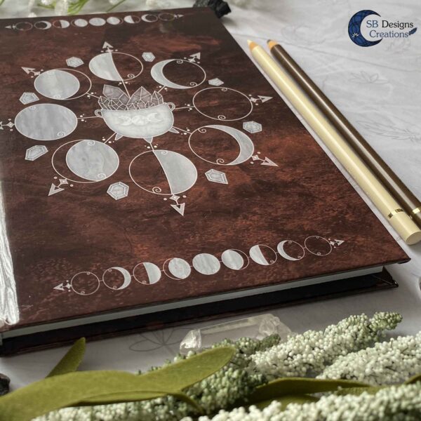 Cauldron Journal Moonphases Notebook A5 Hardcover-4