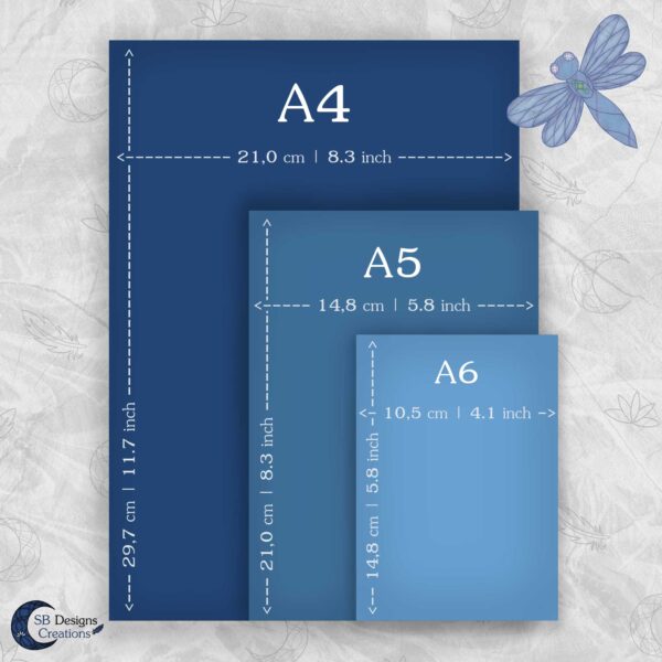 Artprints Papier Formaten Paper Formats A4 A5 A6