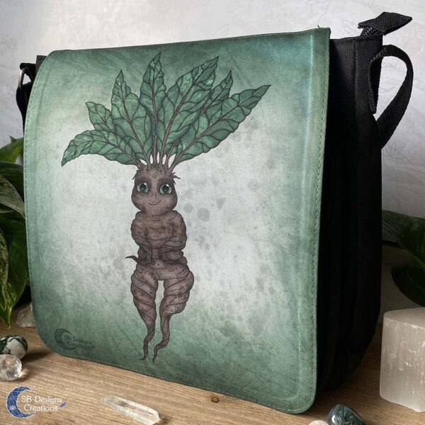 Mandrake Mandragora Fantasy Tas Folklore zwart-2