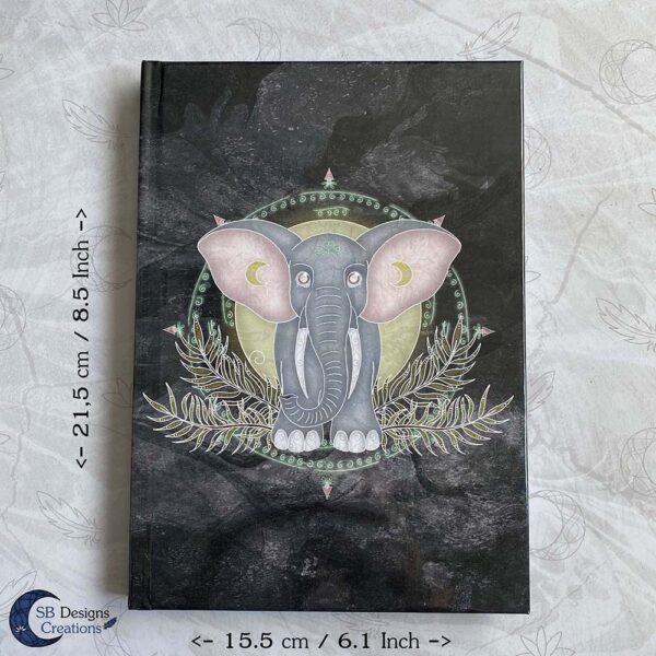 Spirit of the Elephant Olifant notitieboek A5 Hardcover Fantasy Art