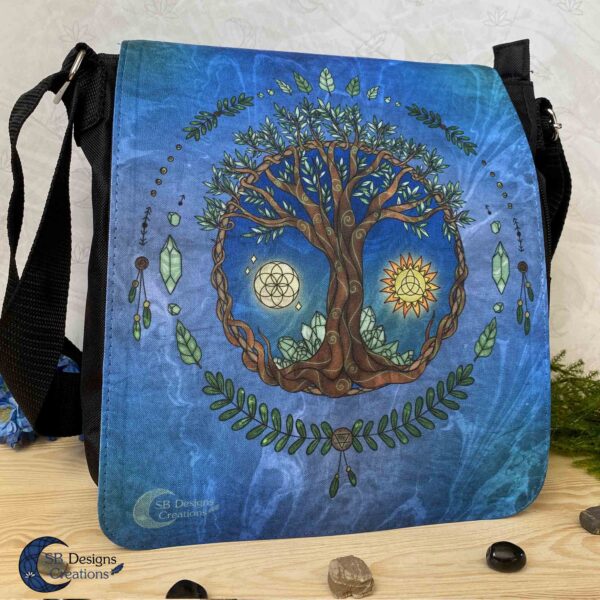 Tree of Life Schoudertas Levensboom Tas-2