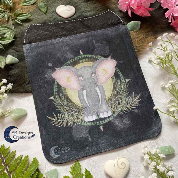 Olifant Krachtdier Tas Flap SB Designs Creations-3