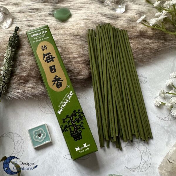 Groene Thee Wierook - Green Tea Japanse Wierook - Magisch Thuis-2