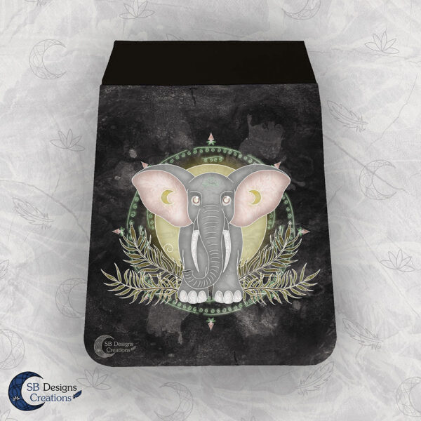 Losse Tas Flap Vierkant Klein Krachtdier Olifant