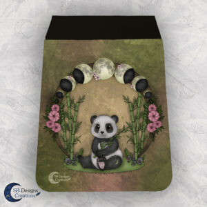 Losse Tas Flap Vierkant Groot - Magie van de Reuzenpanda Spirit Animal Krachtdier