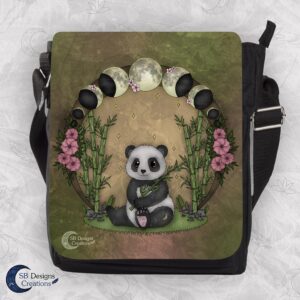 Reuzenpanda Schoudertas Krachtdier Dieren Tas Vierkant