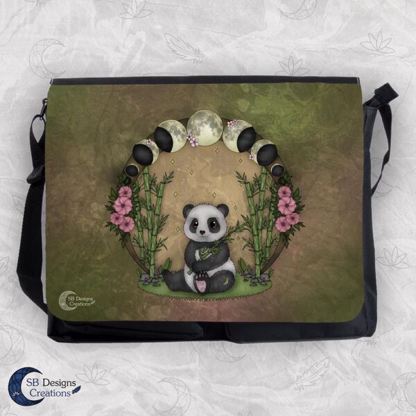 Pandabeer Panda Beer Schoudertas Bloessem en Bamboe