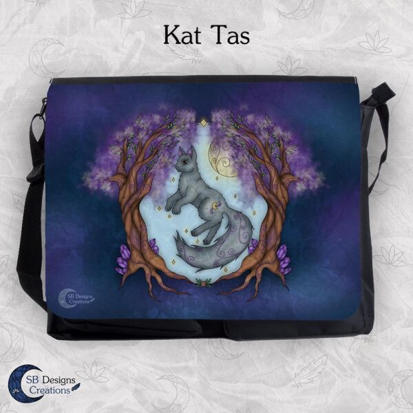 Kat Schoudertas - Dieren Tas Kat - Dieren Schooltas Laptoptas