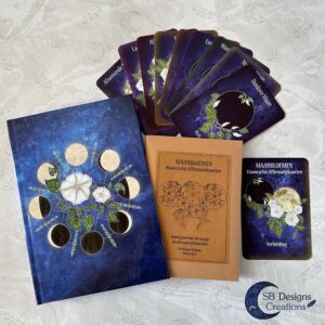 Maankaarten en Maanjournal Maanbloemen Moonflowers Pakket-2