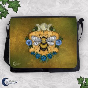 Bij Zomer Schoudertas Spirit Animal Bee - Bee Happy Grote Schoudertas