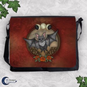 Vleermuis Schoudertas Gothic Tas Dieren Magie Grote Schoudertas